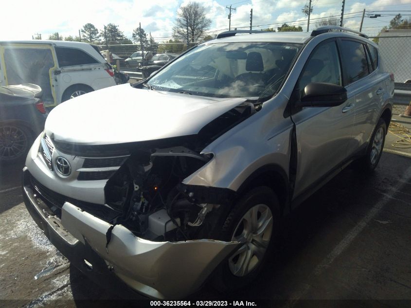 2013 TOYOTA RAV4 LE - JTMZFREV8D5017880