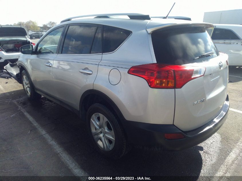 2013 TOYOTA RAV4 LE - JTMZFREV8D5017880