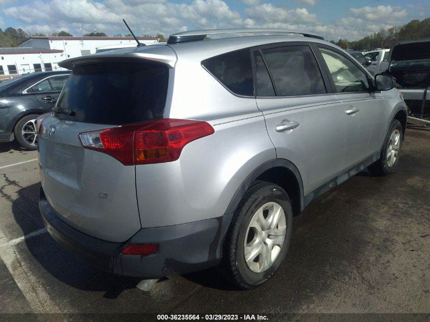 2013 TOYOTA RAV4 LE - JTMZFREV8D5017880