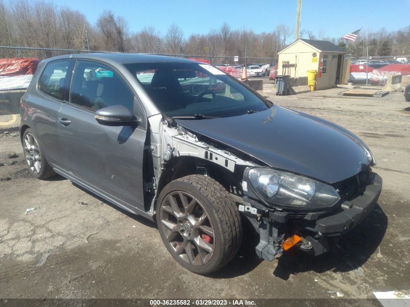 2013 VOLKSWAGEN GTI W/CONV & SUNROOF - WVWED7AJ0DW115985