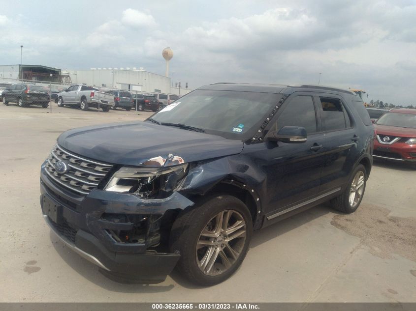 2016 FORD EXPLORER XLT - 1FM5K7D80GGB61597