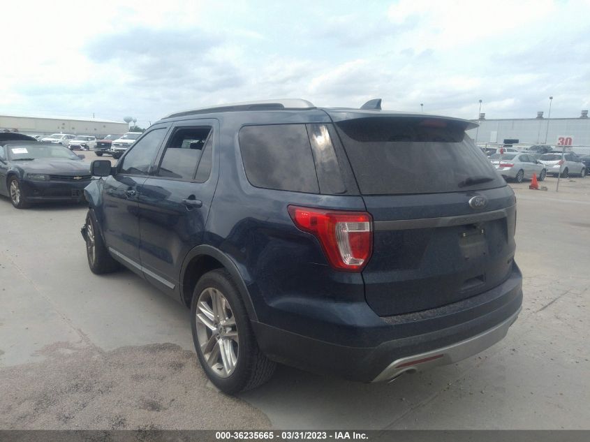 2016 FORD EXPLORER XLT - 1FM5K7D80GGB61597