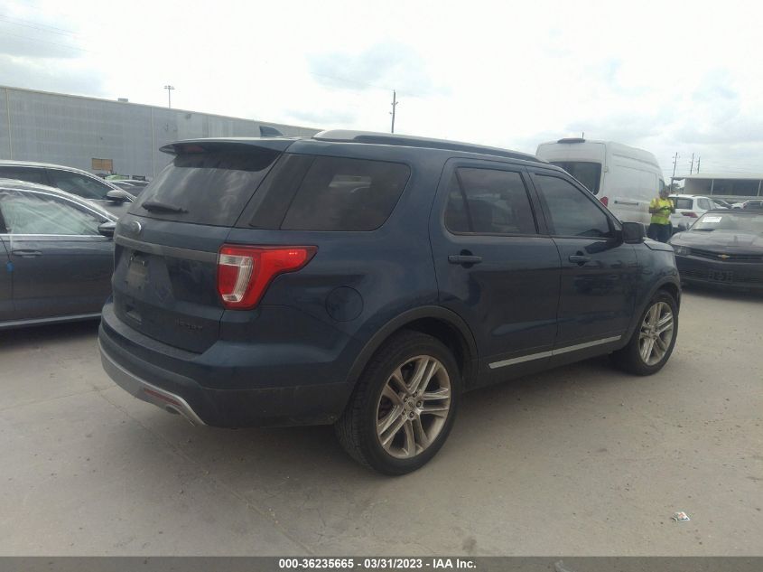 2016 FORD EXPLORER XLT - 1FM5K7D80GGB61597