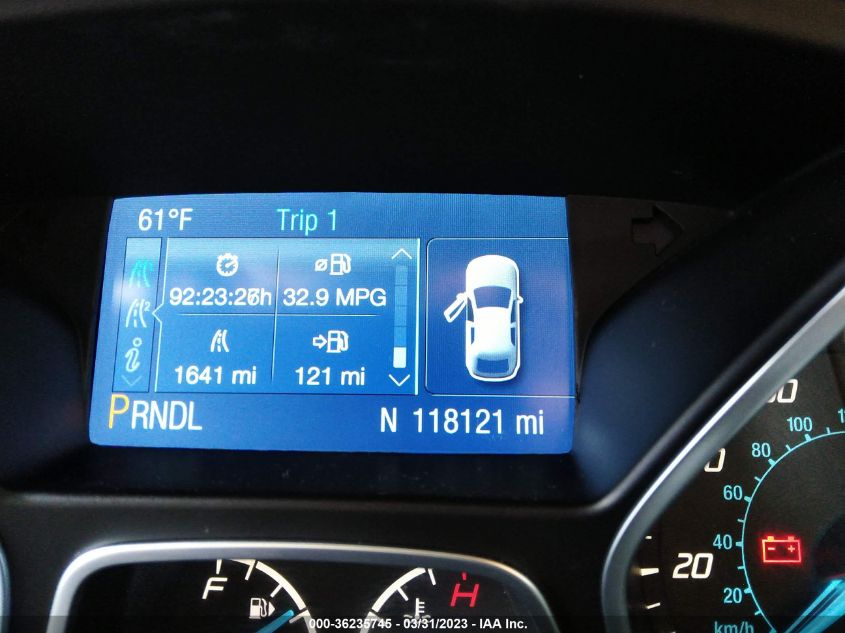 2014 FORD FOCUS SE - 1FADP3F22EL424573