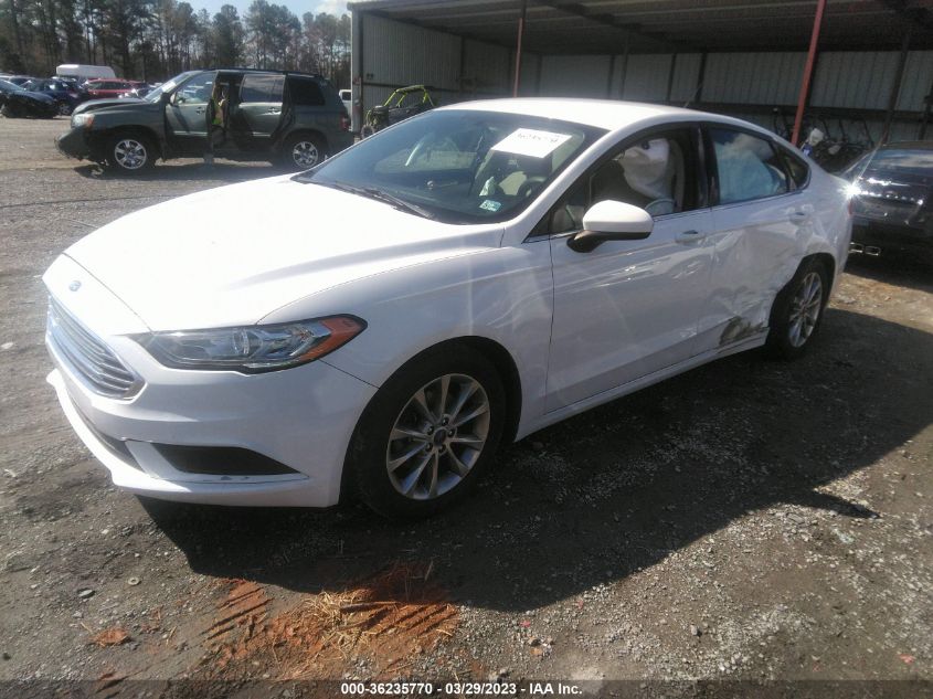 2017 FORD FUSION SE - 3FA6P0HD5HR229949