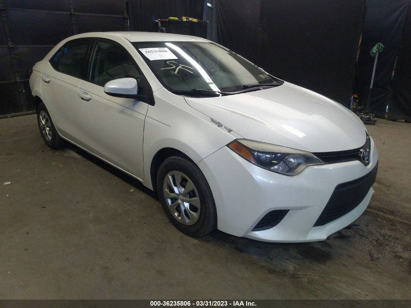 2014 TOYOTA COROLLA LE ECO - 5YFBPRHE3EP154689