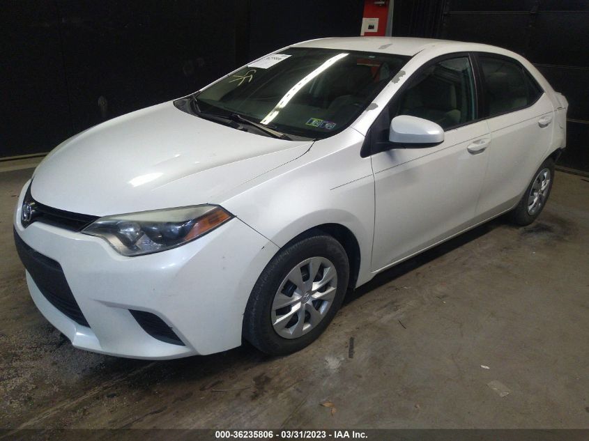 2014 TOYOTA COROLLA LE ECO - 5YFBPRHE3EP154689