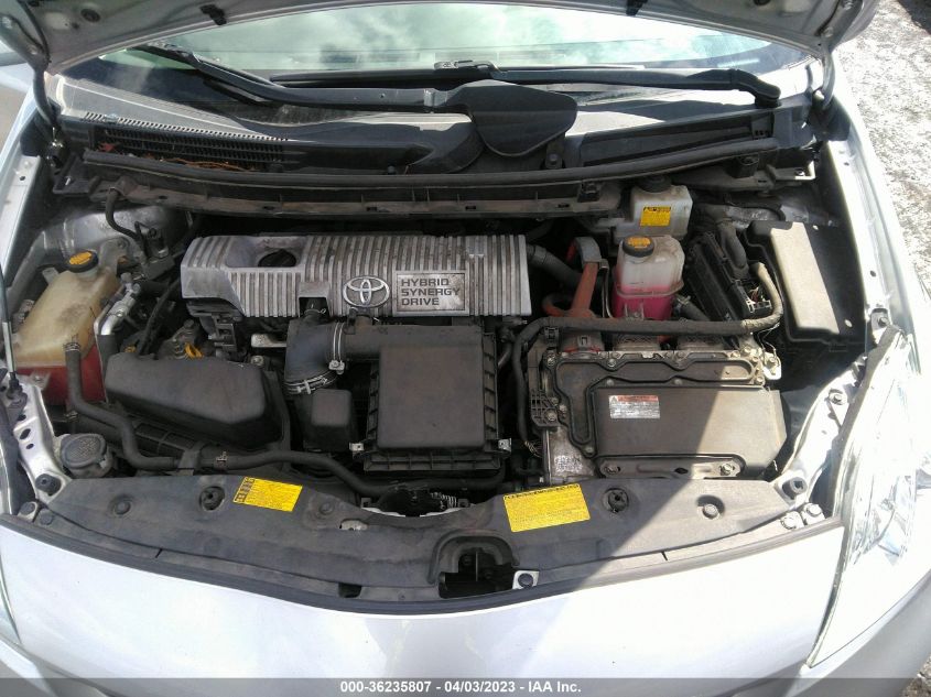 2013 TOYOTA PRIUS ONE/TWO/THREE/FOUR/FIVE - JTDKN3DU9D1684765