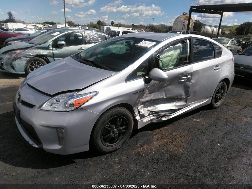 2013 TOYOTA PRIUS ONE/TWO/THREE/FOUR/FIVE - JTDKN3DU9D1684765