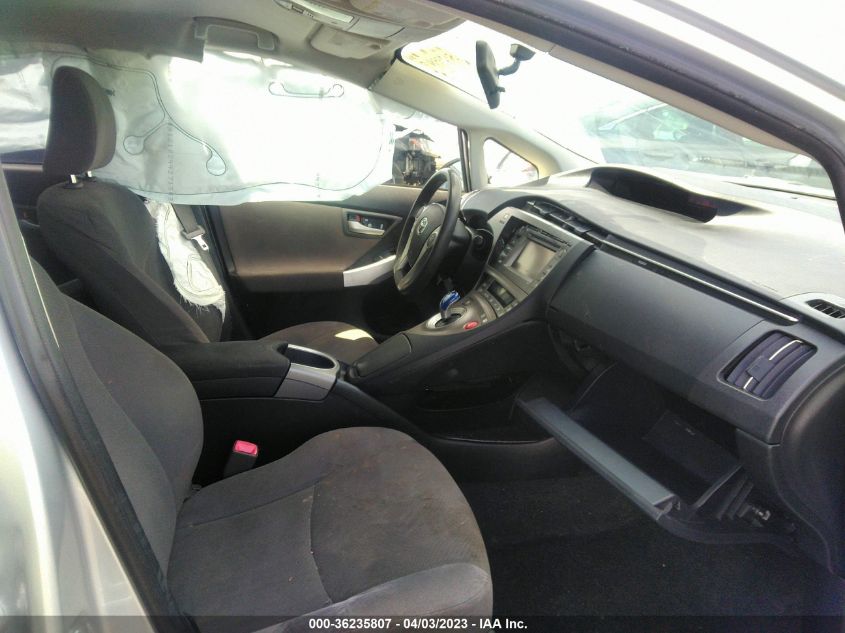 2013 TOYOTA PRIUS ONE/TWO/THREE/FOUR/FIVE - JTDKN3DU9D1684765