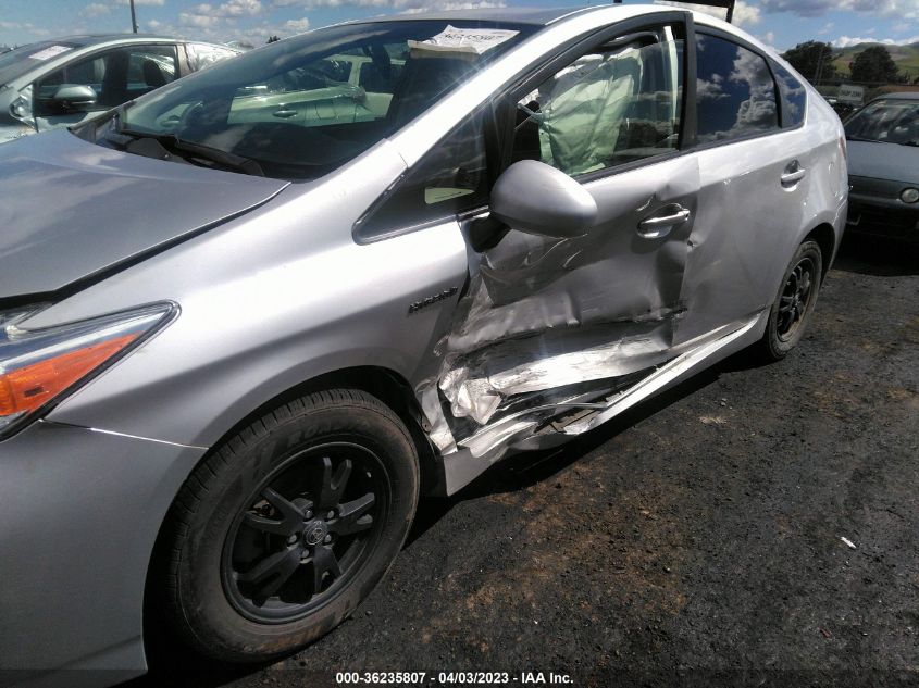 2013 TOYOTA PRIUS ONE/TWO/THREE/FOUR/FIVE - JTDKN3DU9D1684765