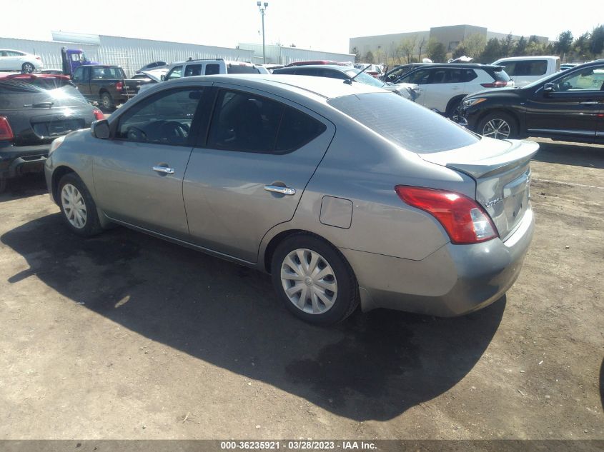 2014 NISSAN VERSA SV - 3N1CN7AP8EK439503
