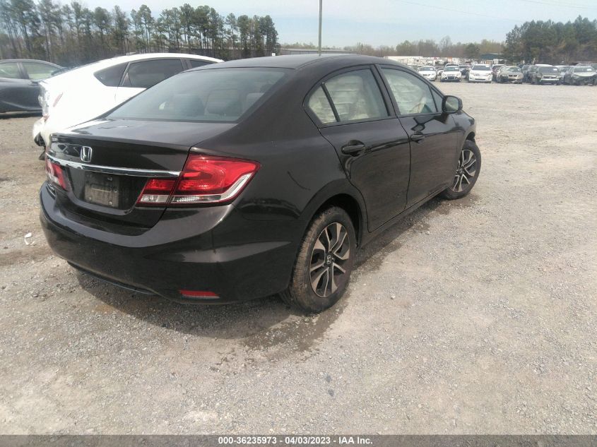 2013 HONDA CIVIC SDN EX - 2HGFB2F87DH578211