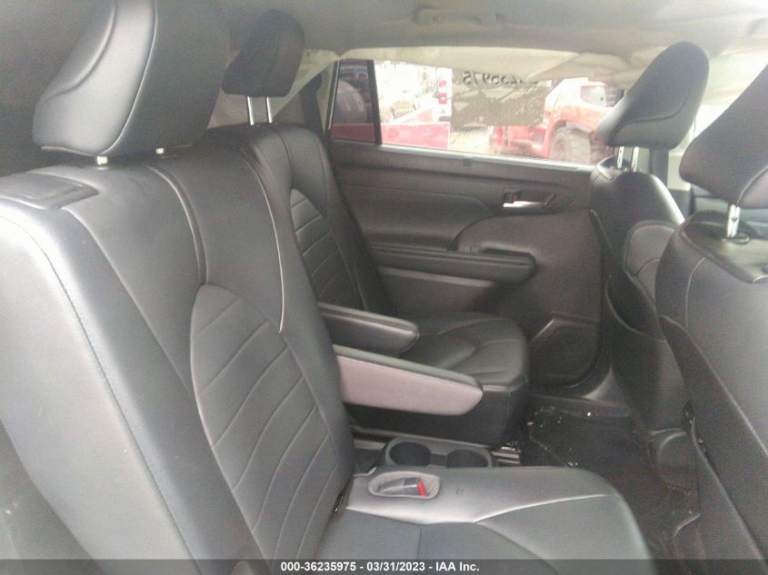 2021 TOYOTA HIGHLANDER HYBRID XLE - 5TDHBRCH6MS049466