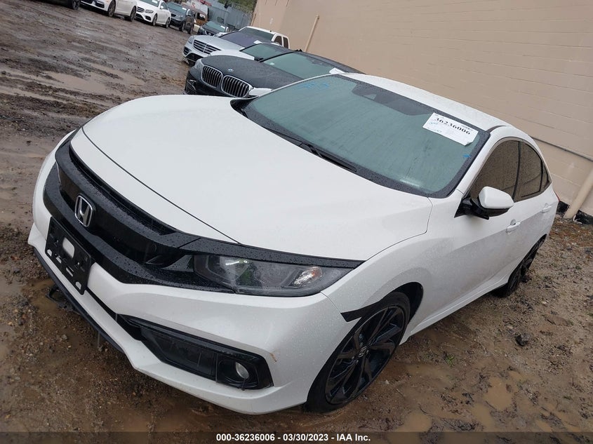 VIN 2HGFC2F84LH550670 2020 HONDA CIVIC SEDAN SPORT