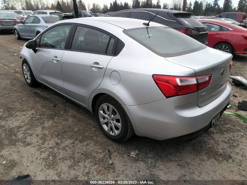 2015 KIA RIO LX - KNADM4A31F6521902