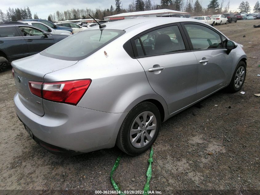 2015 KIA RIO LX - KNADM4A31F6521902