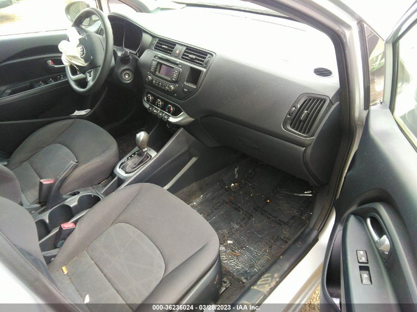2015 KIA RIO LX - KNADM4A31F6521902