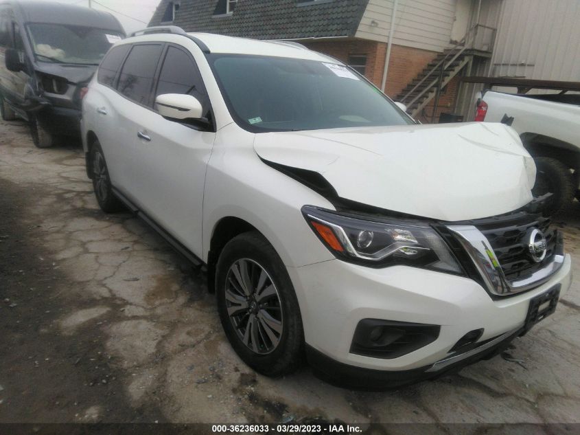 2017 NISSAN PATHFINDER SV - 5N1DR2MM7HC603081