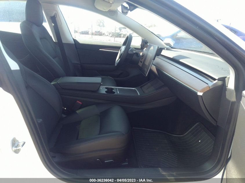 2022 TESLA MODEL 3 - 5YJ3E1EAXNF376607