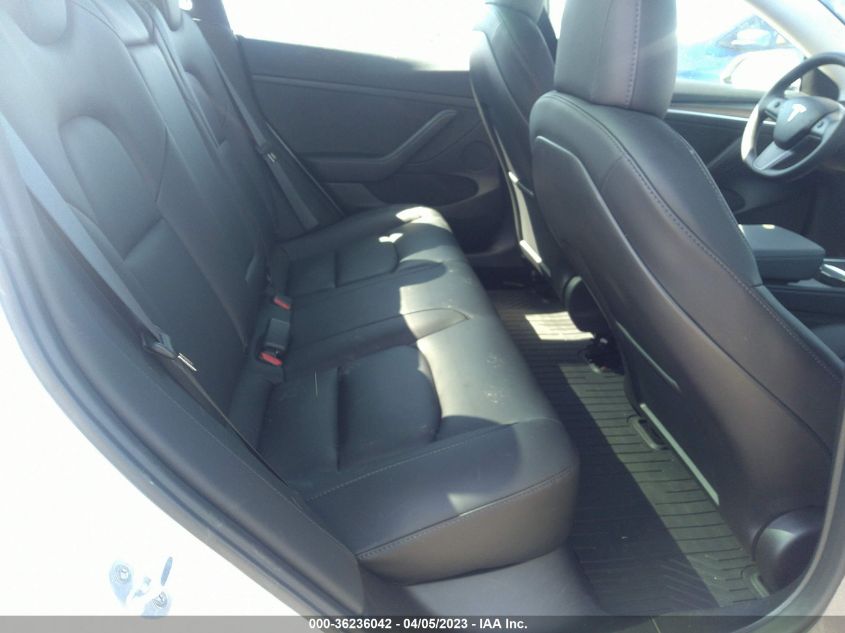 2022 TESLA MODEL 3 - 5YJ3E1EAXNF376607