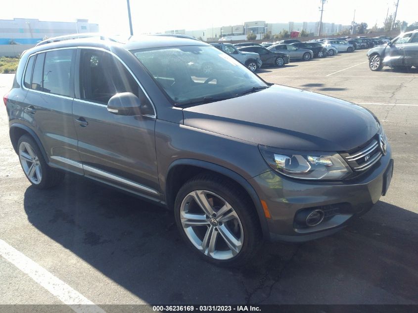 2014 VOLKSWAGEN TIGUAN R-LINE - WVGAV3AX8EW009418