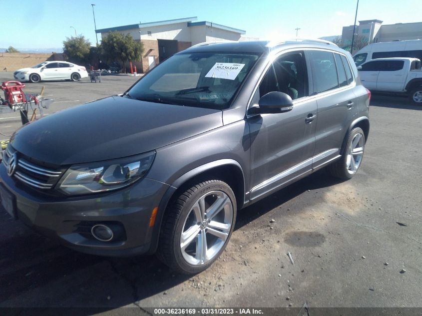 2014 VOLKSWAGEN TIGUAN R-LINE - WVGAV3AX8EW009418