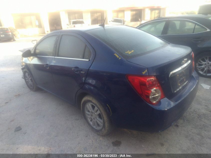2013 CHEVROLET SONIC LT - 1G1JC5SH3D4176446