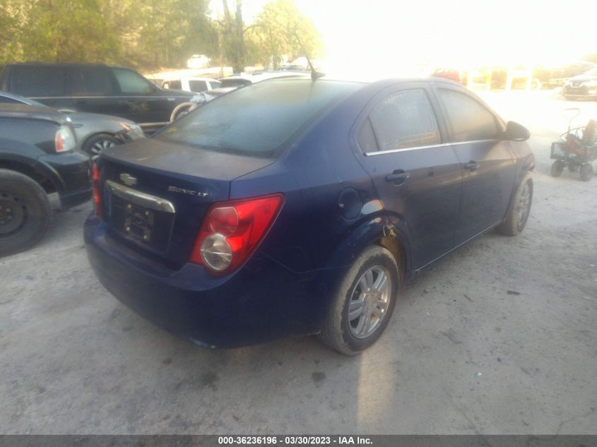 2013 CHEVROLET SONIC LT - 1G1JC5SH3D4176446
