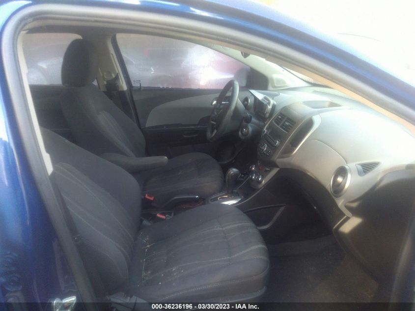 2013 CHEVROLET SONIC LT - 1G1JC5SH3D4176446