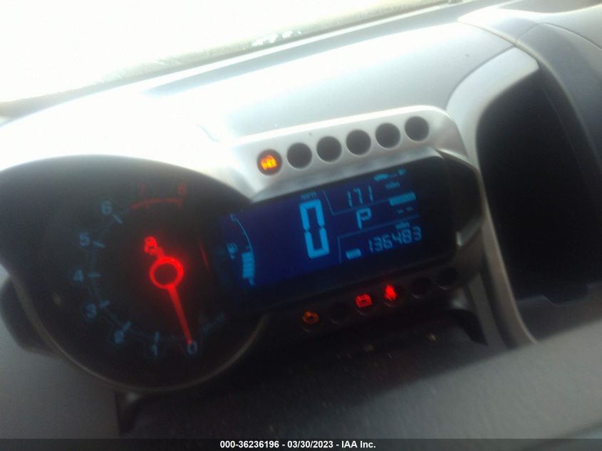 2013 CHEVROLET SONIC LT - 1G1JC5SH3D4176446