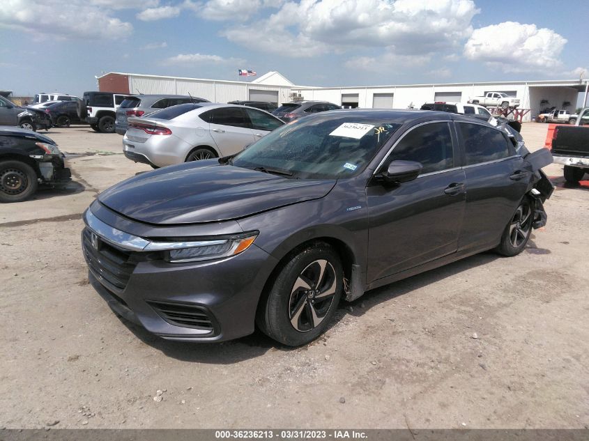 2022 HONDA INSIGHT EX - 19XZE4F51NE016323