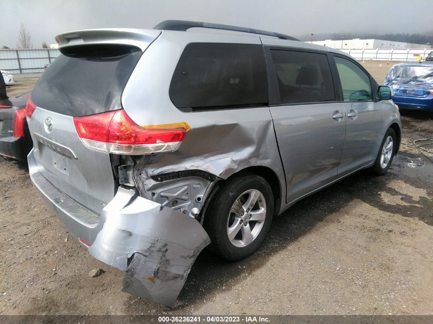 2014 TOYOTA SIENNA LE - 5TDKK3DCXES427196