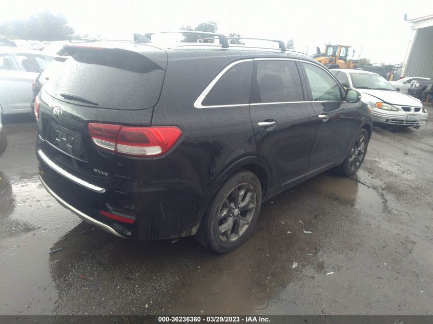 2016 KIA SORENTO SX - 5XYPK4A54GG077405