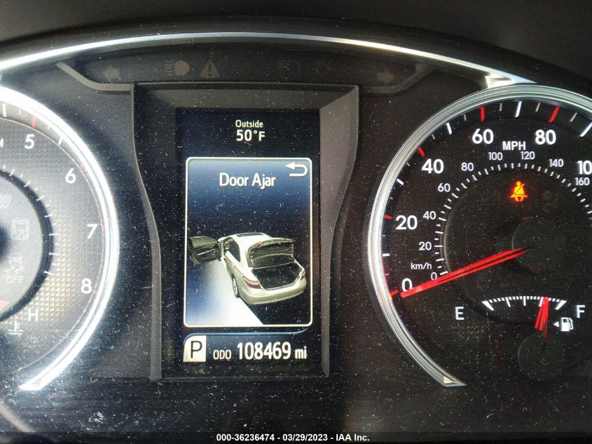 2015 TOYOTA CAMRY XLE/SE/LE/XSE - 4T1BF1FKXFU993140