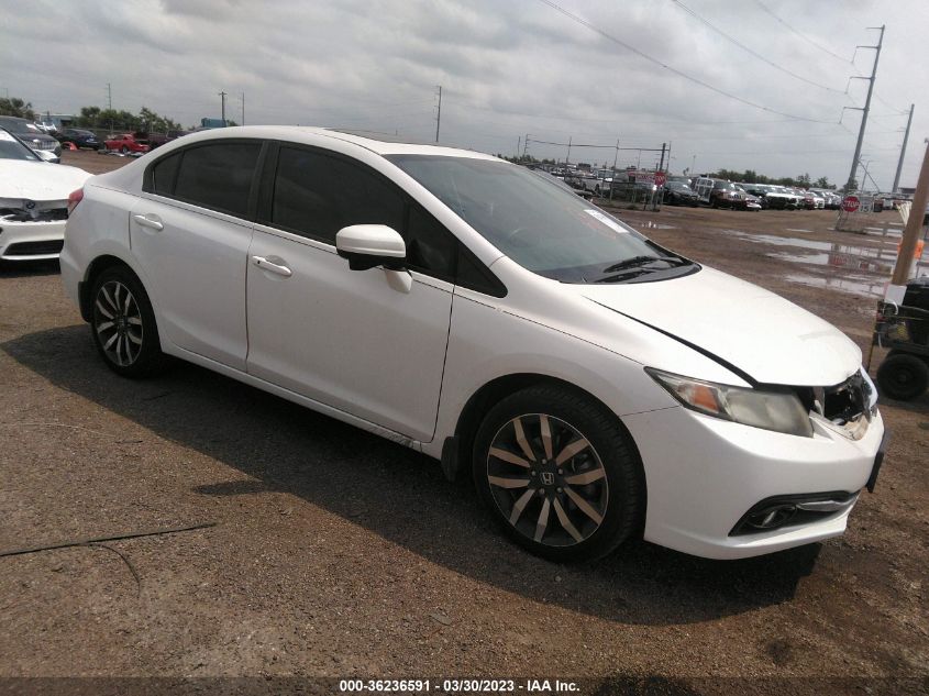 2015 HONDA CIVIC SEDAN EX-L - 19XFB2F95FE011274