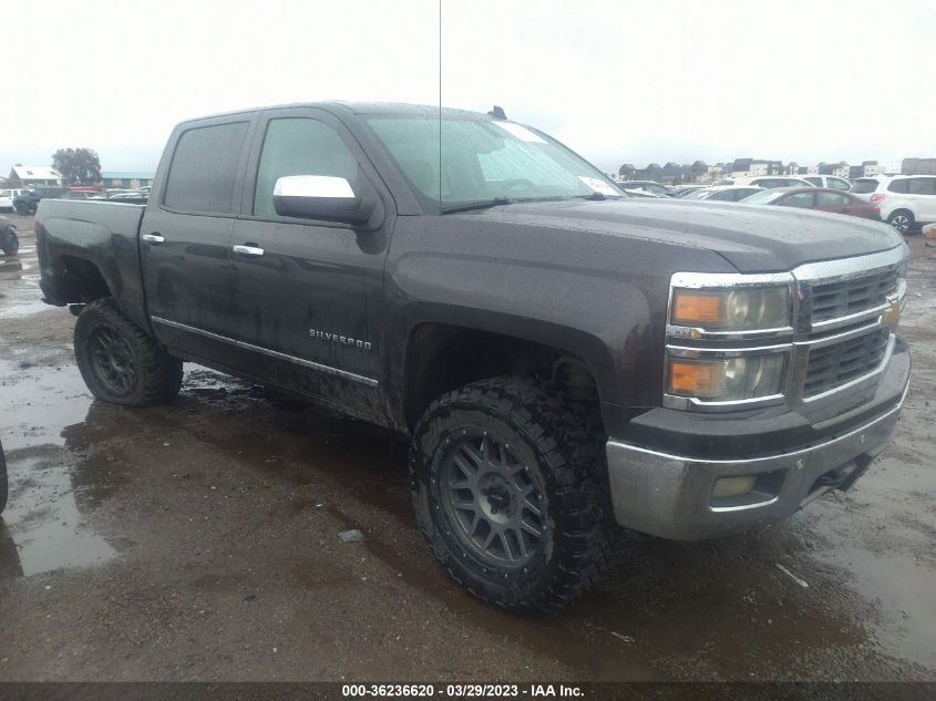2014 CHEVROLET SILVERADO 1500 LTZ - 3GCUKSEC7EG132007