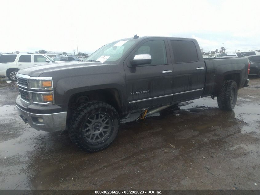 2014 CHEVROLET SILVERADO 1500 LTZ - 3GCUKSEC7EG132007