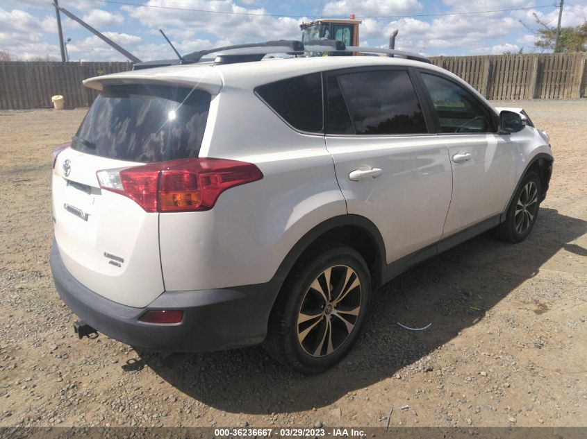 2015 TOYOTA RAV4 LIMITED - 2T3DFREV3FW324735
