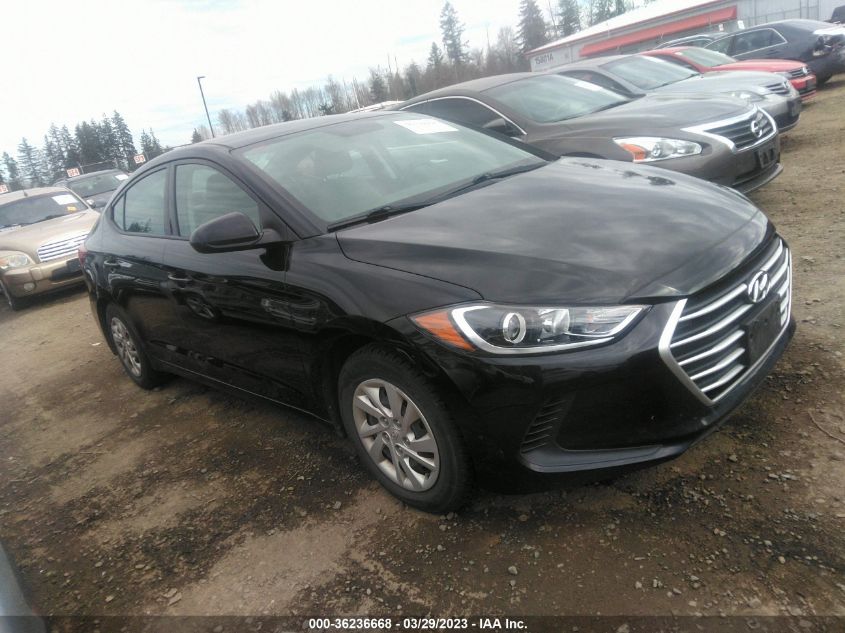 2018 HYUNDAI ELANTRA SE - 5NPD74LF1JH319951