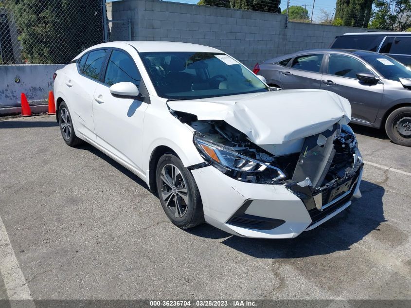 2022 NISSAN SENTRA SV - 3N1AB8CV7NY234835