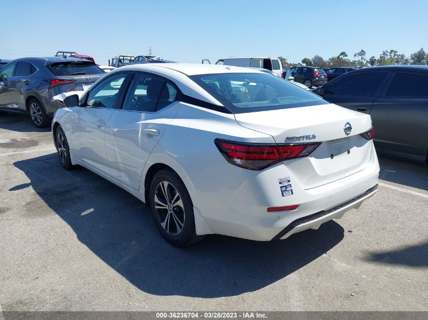 2022 NISSAN SENTRA SV - 3N1AB8CV7NY234835