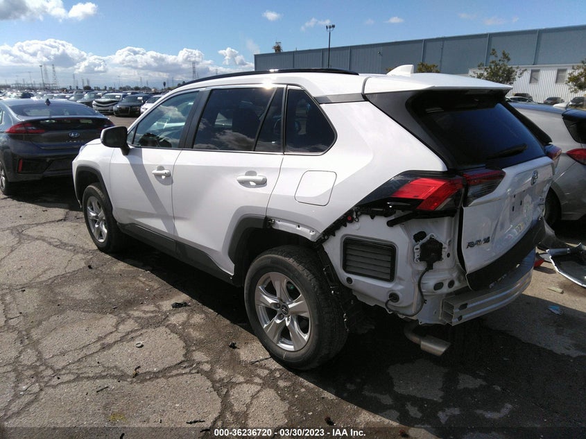 VIN 2T3P1RFV5MC163328 2021 TOYOTA RAV4 XLE