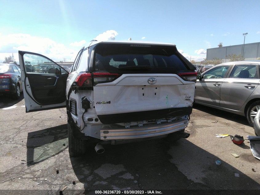 VIN 2T3P1RFV5MC163328 2021 TOYOTA RAV4 XLE