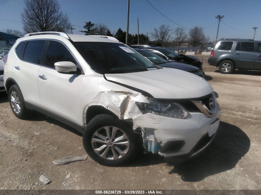 2015 NISSAN ROGUE SV - KNMAT2MV1FP570229