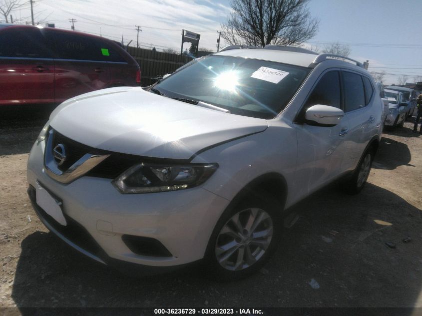 2015 NISSAN ROGUE SV - KNMAT2MV1FP570229