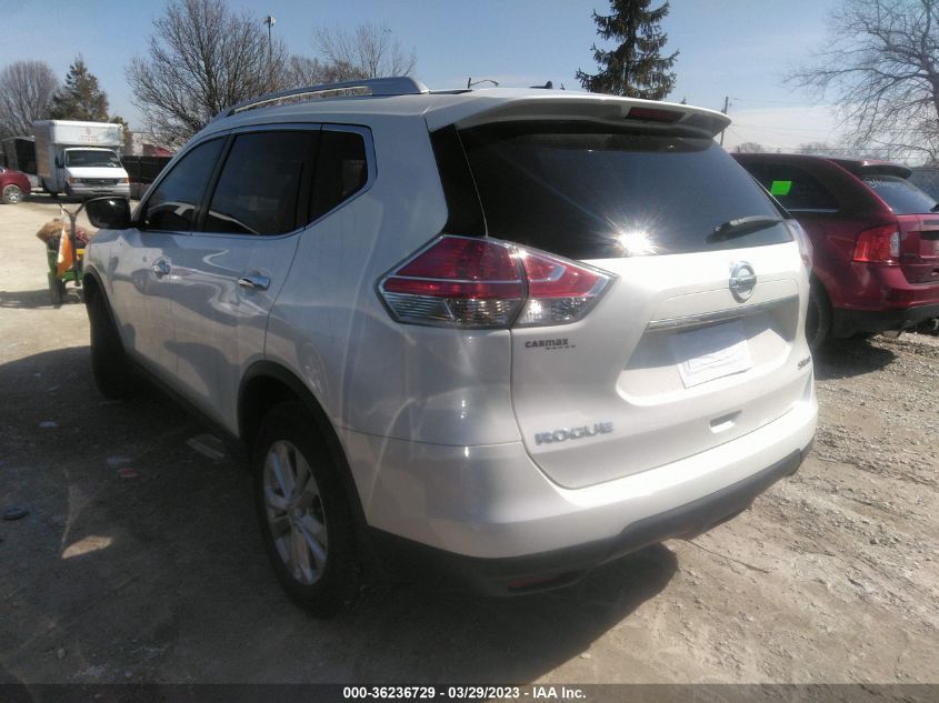 2015 NISSAN ROGUE SV - KNMAT2MV1FP570229