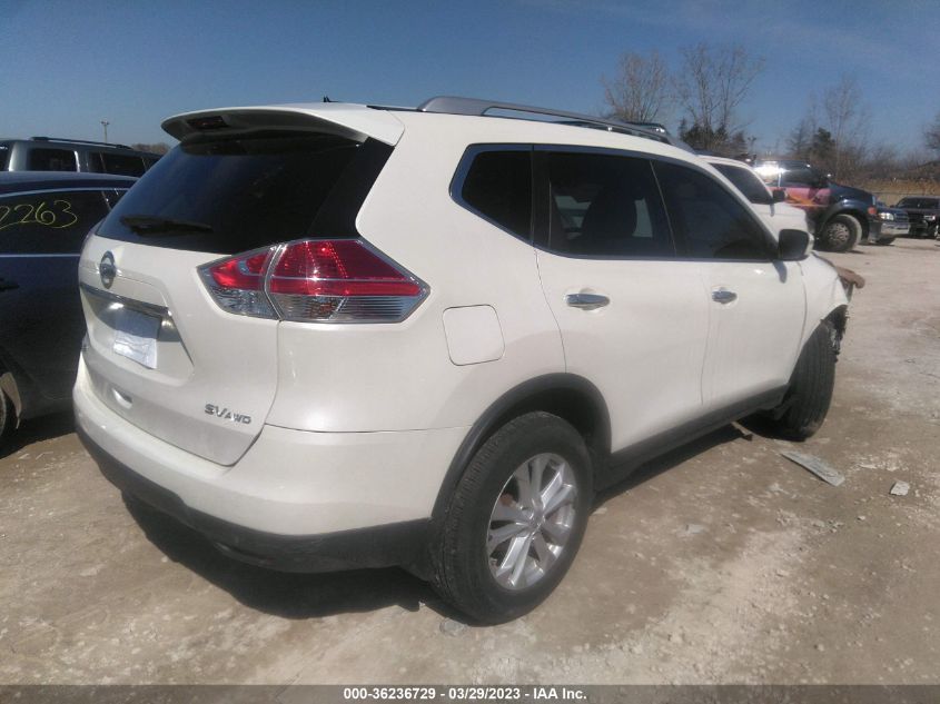 2015 NISSAN ROGUE SV - KNMAT2MV1FP570229
