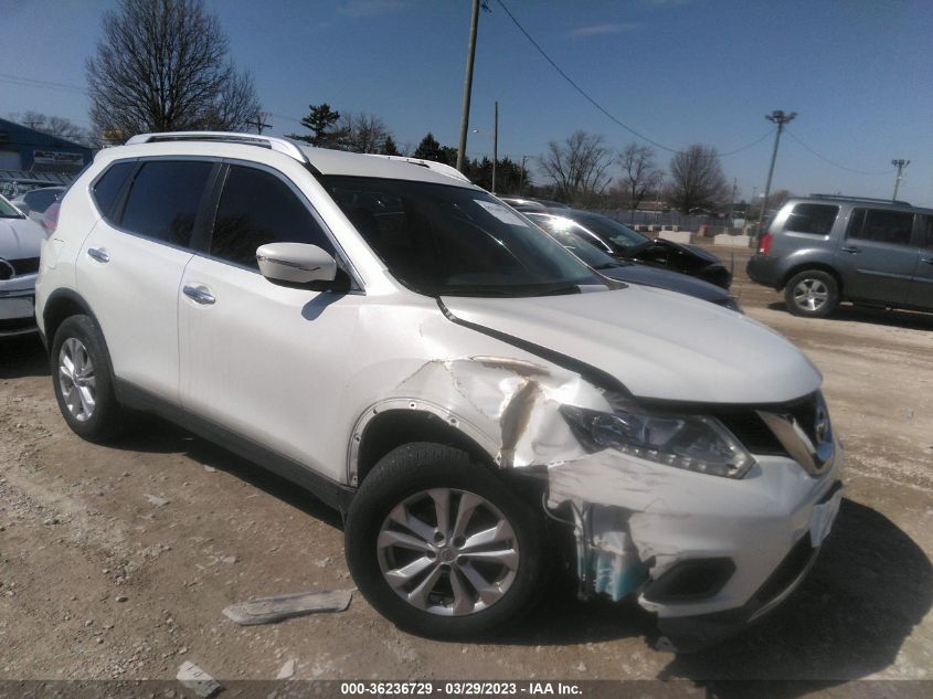 2015 NISSAN ROGUE SV - KNMAT2MV1FP570229