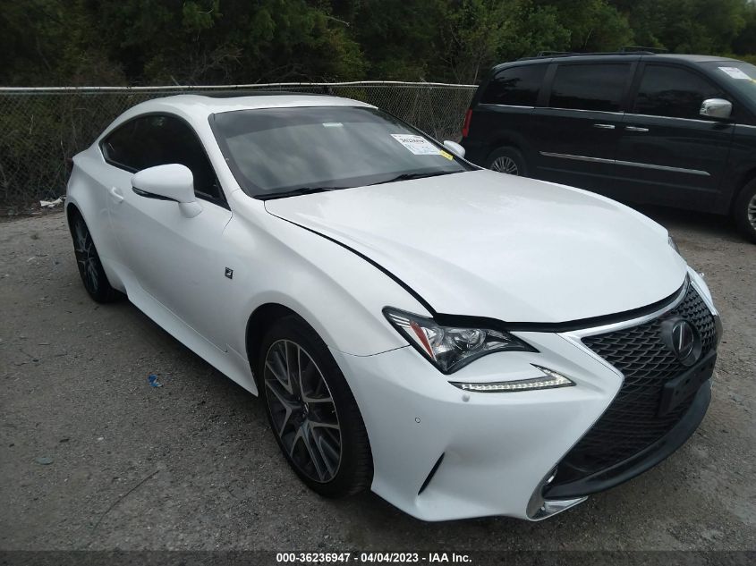 2016 LEXUS RC 350 - JTHSE5BC3G5006546